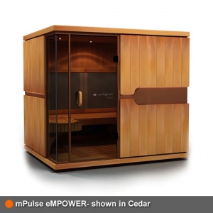 mPulse Sauna eMPOWER Cedar