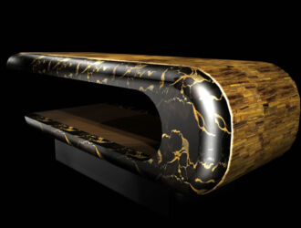 Fabio Alemanno SQUARE Empire - Hammam Table - back view high