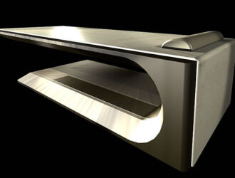 Fabio Alemanno SQUARE Ivory Hamam day bed - back view