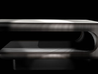 Fabio Alemanno SQUARE White - Hammam Table - Side view high