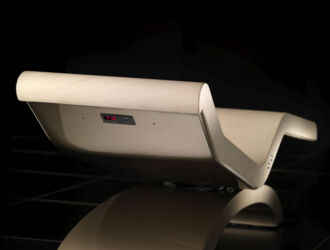 Fabio Alemanno Spa Lounger Cleopatra Classico Ivory - back view