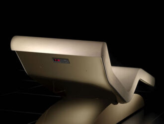 Fabio Alemanno Spa Lounger Cleopatra Moderno Ivory - back view