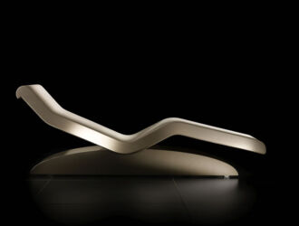 Fabio Alemanno Spa Lounger Cleopatra Moderno Ivory - side view