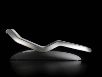 Fabio Alemanno Spa Lounger Cleopatra Moderno White - side view