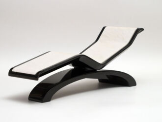 Fabio Alemanno Spa Lounger Diva Classico Ivory - front view