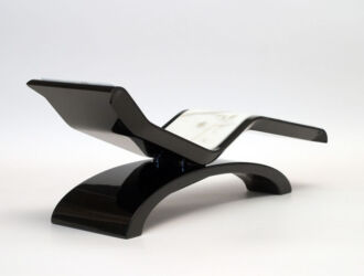 Fabio Alemanno Spa Lounger Diva Classico White - back view