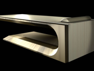 Fabio Alemanno Square - Hammam day lounger - back view